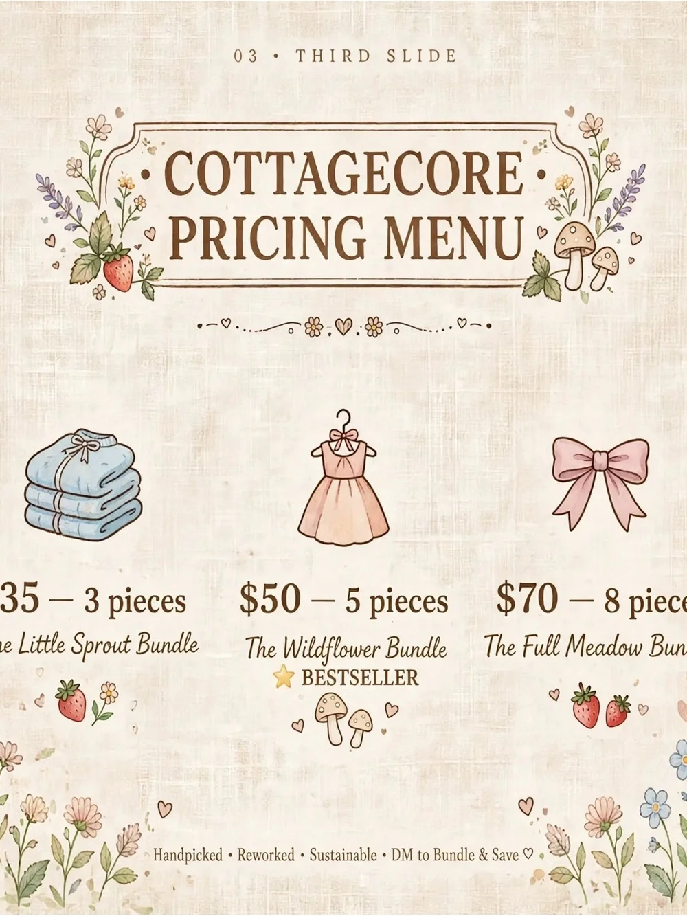 Personalized Cottagecore Thrift Bundles - 3-8+ Pieces Picked Just For You! 👗💛
